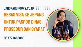 Syarat Bebas Visa Ke Jepang